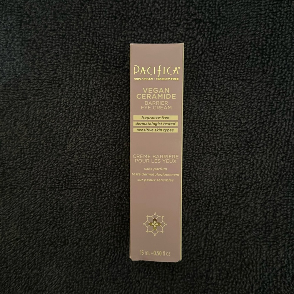 Pacifica Vegan Ceramide Barrier Eye Cream NEW IN BOX Concentrated